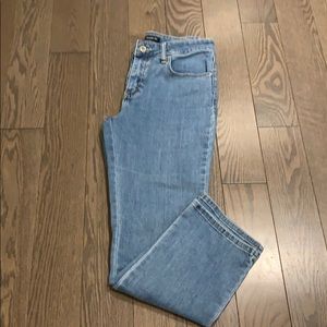 Lee classic fit denim petite sz 8